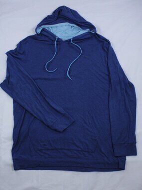 Michael Kors Men's Hoodie - Heather Blue - Size XL - Performance Style